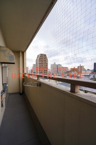 第17上野ビル【キャッシュバック対象物件】のバルコニー|広々としたバルコニーです※現状優先