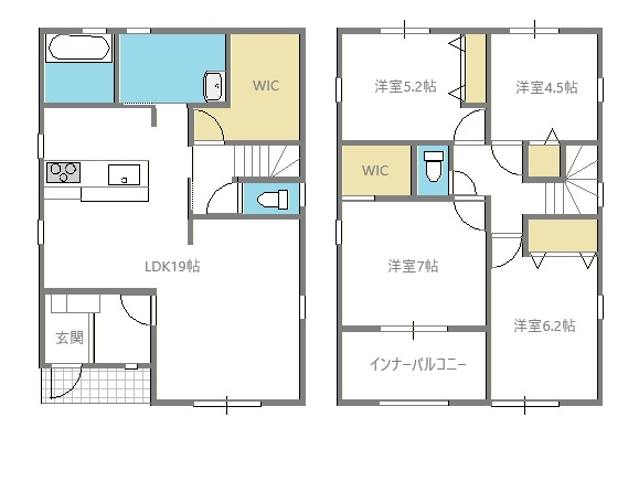 【間取り】の画像