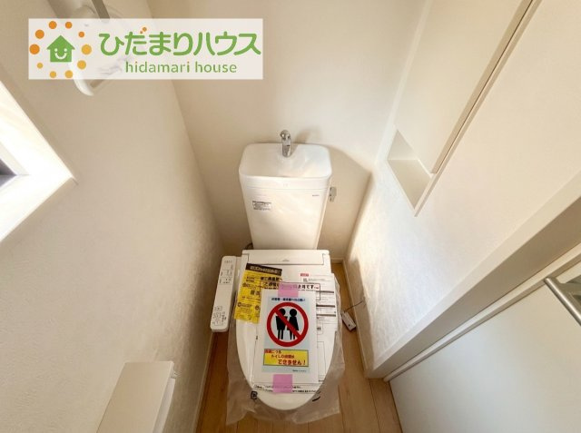 【トイレ】 | 土浦市生田町第4　新築戸建　4号棟 | トイレは1F、2F共に完備！取り合いになることがありませんね(^^)/
