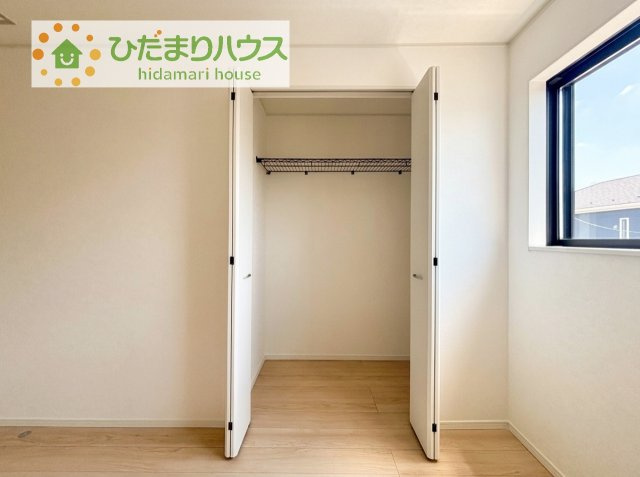 【収納】 | 土浦市生田町第4　新築戸建　4号棟 | ハンガーパイプ付でお洋服の出し入れもラクラクです！