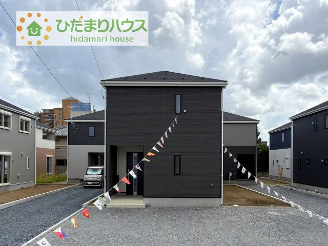 【外観】 | 土浦市生田町第4　新築戸建　4号棟 | たっぷりの陽光と心地よい風が舞い込む住まい♪