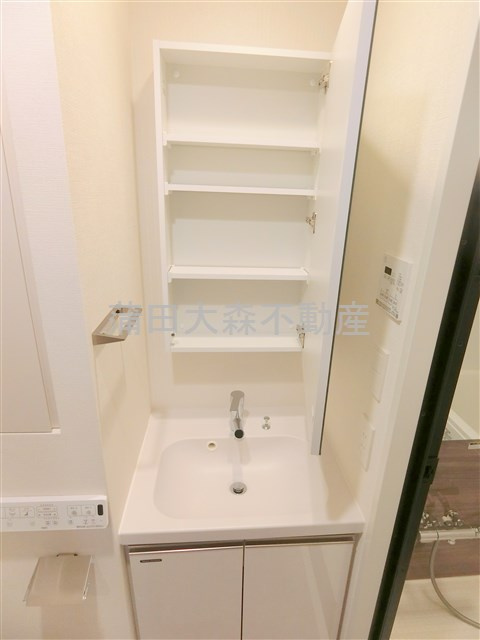 ウェルスクエア西蒲田の洗面所