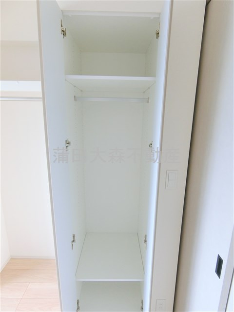 ウェルスクエア西蒲田の収納|収納　クローゼット