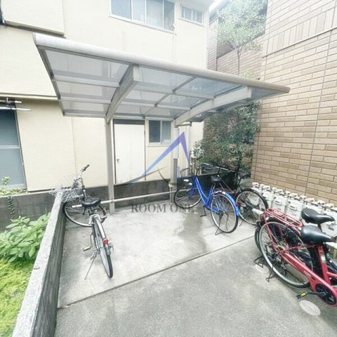 マミハイムのその他共用部分|駐輪場です。