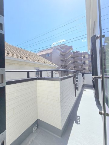 羽村市栄町2丁目　全１棟のバルコニー