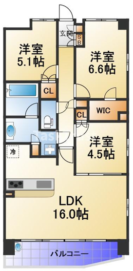 【間取り】 | S-FORT大阪同心