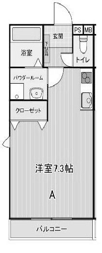 【間取り】 | グランビューⅡ