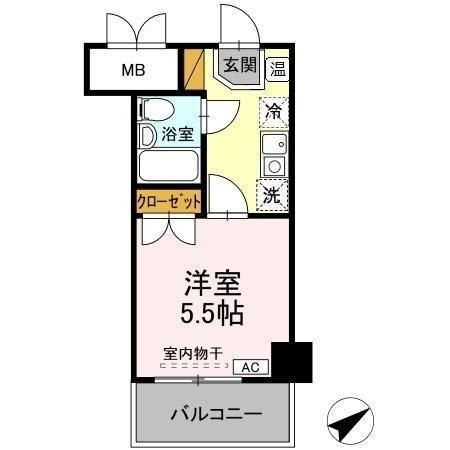 コンフォール小泉の間取り