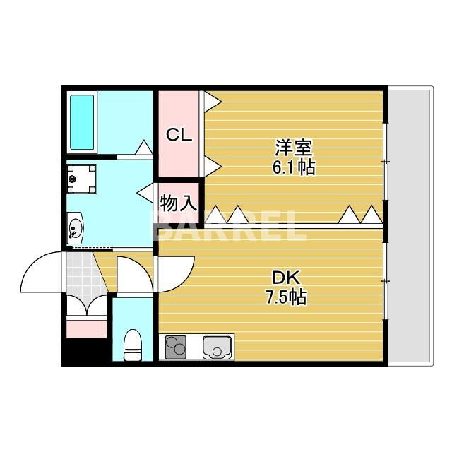 ラ・セーヌ北町の間取り
