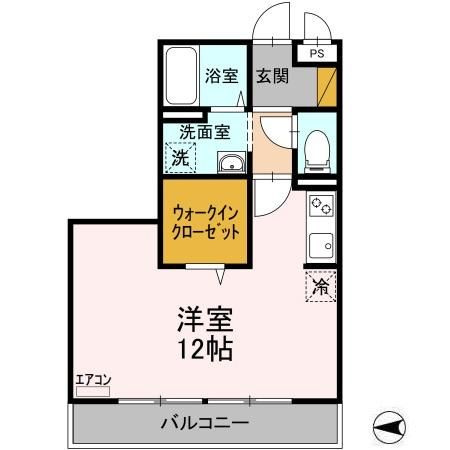 シャルムＨＡの間取り