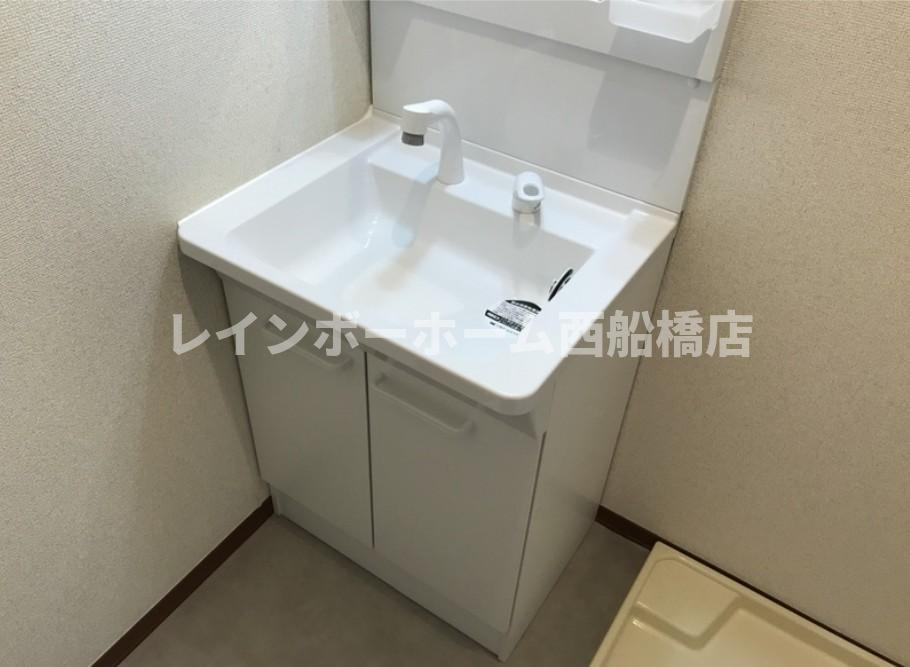 トップスターコート船橋の洗面所
