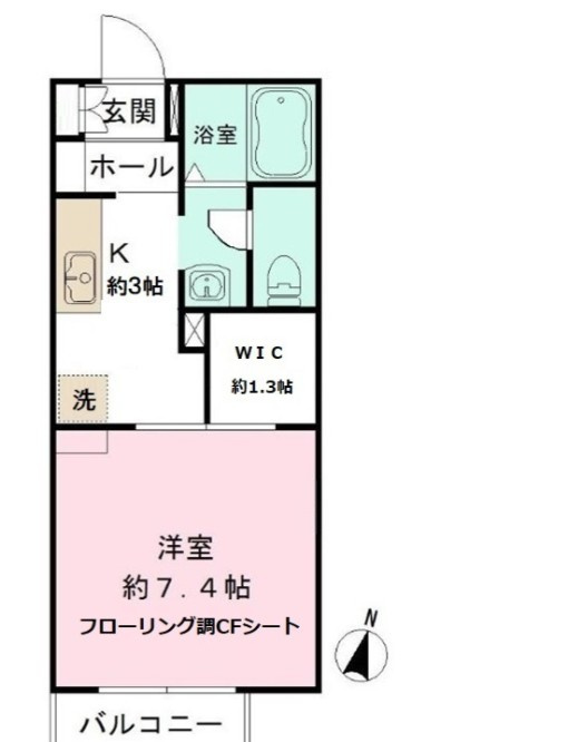 トップスターコート船橋の間取り