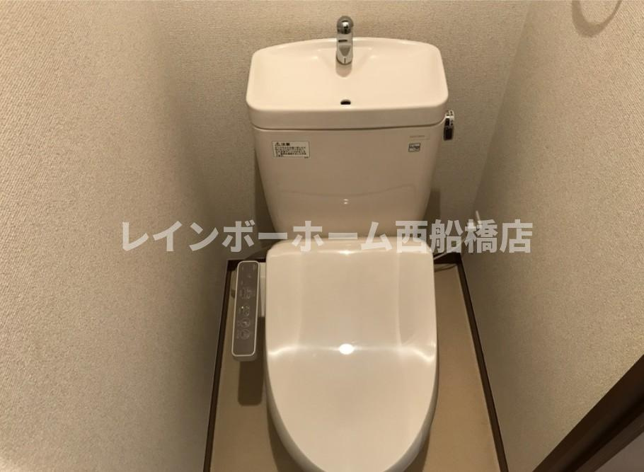 トップスターコート船橋のトイレ