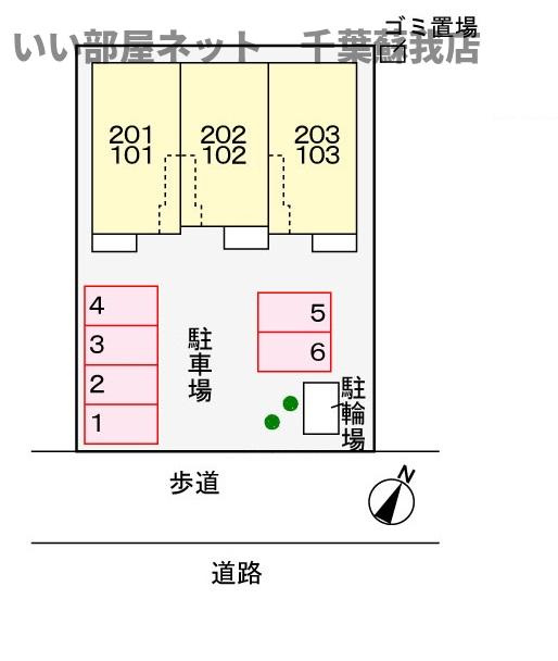クレメントⅡの区画図
