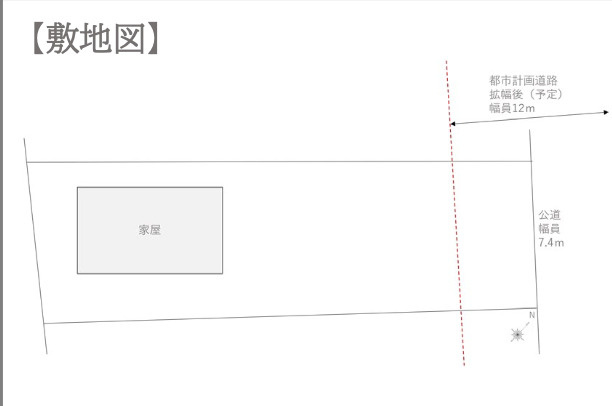 【区画図】 | 行田市佐間2丁目　中古戸建
