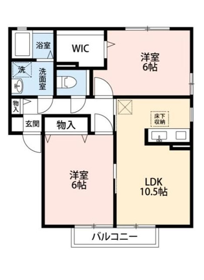 【間取り】 | エスポワールＢ棟
