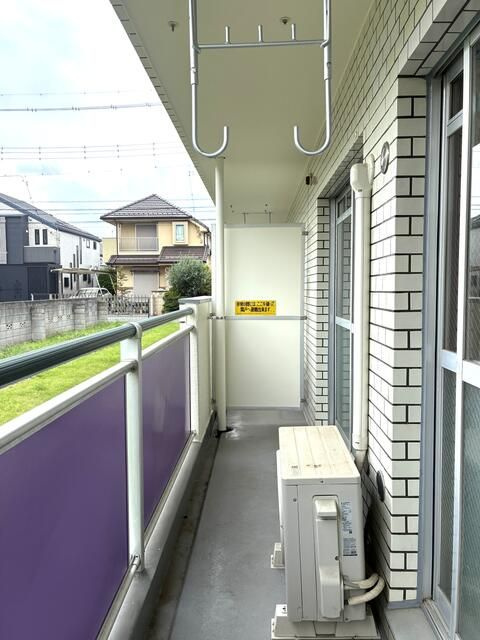 榎本第一コーポラスのバルコニー