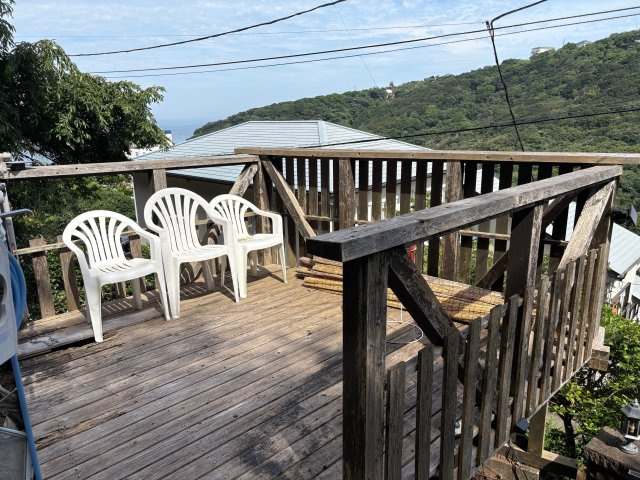 下田市　白浜のバルコニー