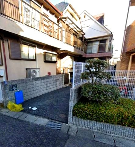 門前町の前面道路含む現地写真|私道　東側　　幅員3ｍ