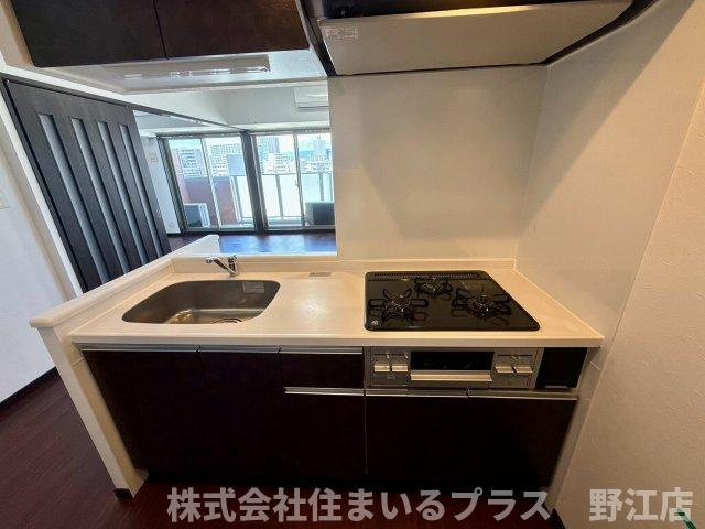 プレジオ都島本通のキッチン