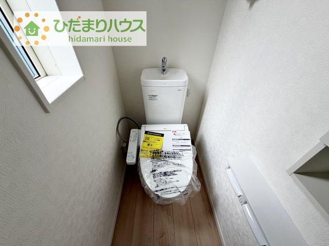 【トイレ】 | 常総市水海道諏訪町第3　新築戸建　5号棟 | トイレは1F、2F共に完備！取り合いになることがありませんね(^^)/