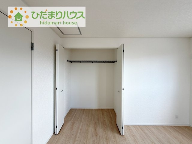 【収納】 | 常総市水海道諏訪町第3　新築戸建　5号棟 | 全室にクローゼットが付いていて、お部屋の住空間もスッキリ広々使えそうです(^^)