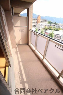 【バルコニー】 | コンフォーレ栗栖野 | バルコニーがあります