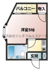 【間取り】 | ハーモニーハイツ忍ヶ丘