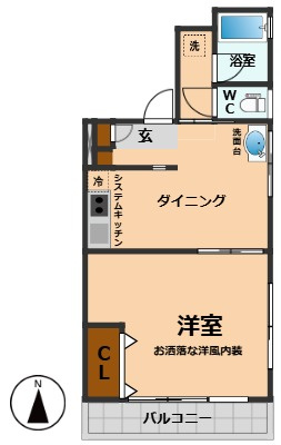 【間取り】 | リリーフ浜田山