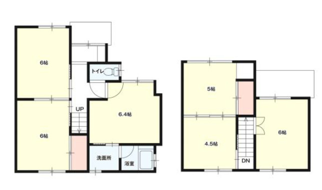明石市魚住町中尾　中古戸建の間取り|5DKです。