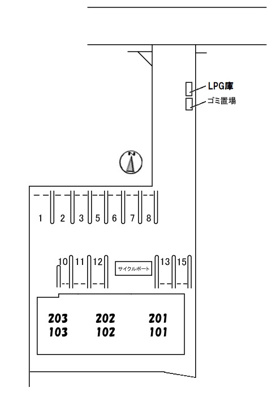 【駐車場】 | トレスセドロ新保