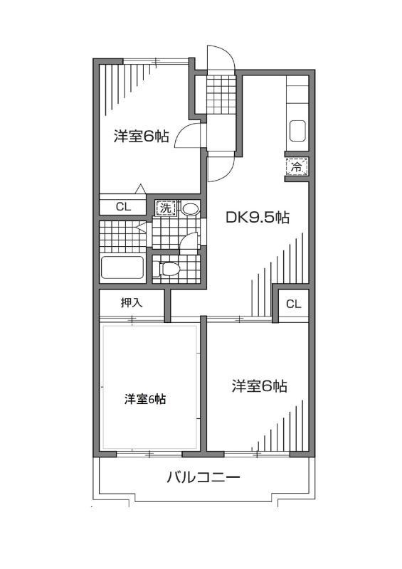 ウィンダム宮前の間取り|間取り図