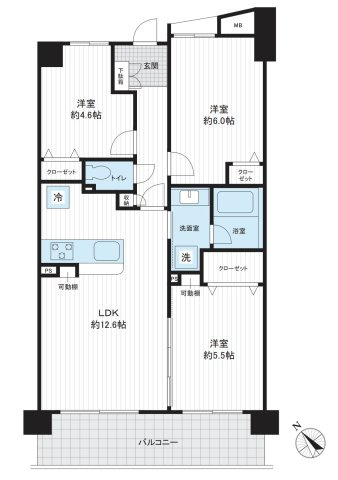 【間取り】 | ソフィア坂戸ラフィーネ