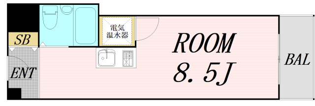 オリエント新大阪アーバンライフ　仲介手数料無料の間取り