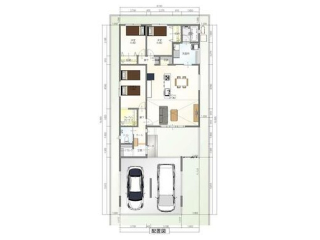 【間取り】 | 伊勢崎市堀下町  【平屋】新築住宅