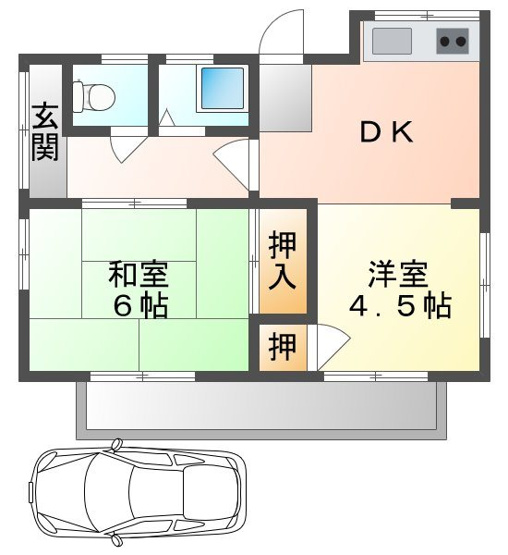【間取り】 | 石村様借家