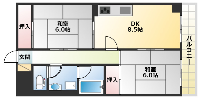 【間取り】 | ハイデンスホンダ