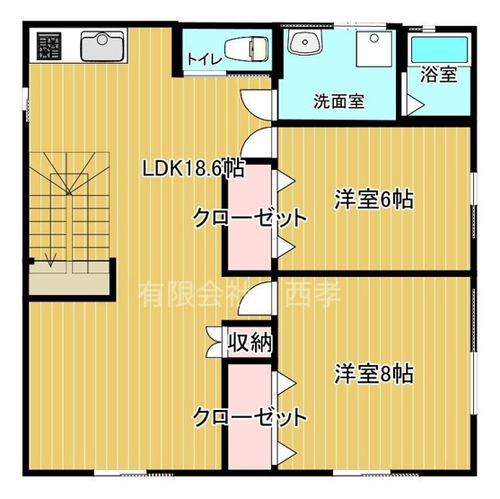 【間取り】 | 南輝賃貸2階