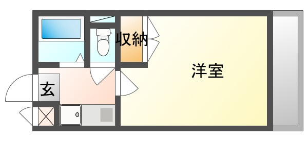 【間取り】 | ハイツ南風