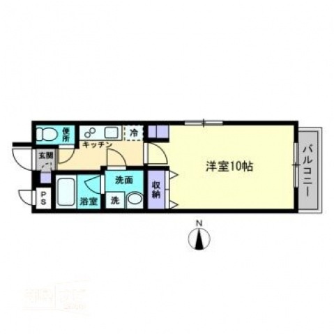 【間取り】 | Ａｒｃ　Ｓｔａｇｅ清輝本町