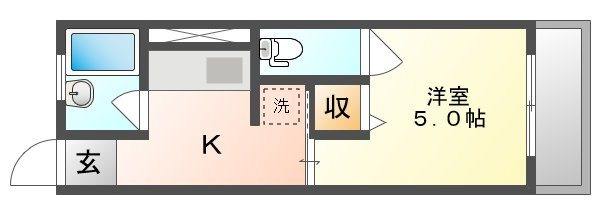 【間取り】 | ハイツユタカ