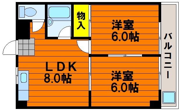 【間取り】 | メゾンフルールⅠ