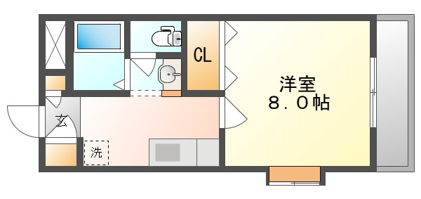 【間取り】 | アルペジオ富町
