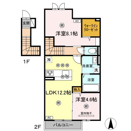 【間取り】 | ナイス 二番館