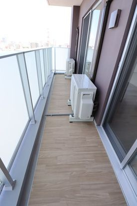 GENOVIA浅草Ⅵskygardenのバルコニー