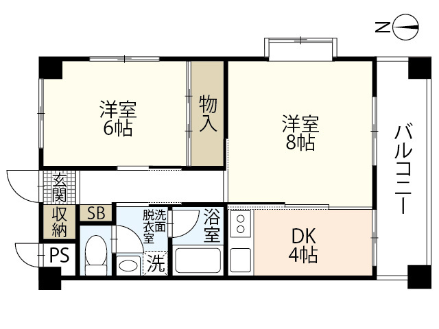 【間取り】 | F　GARDEN　厚生町　Ⅱ