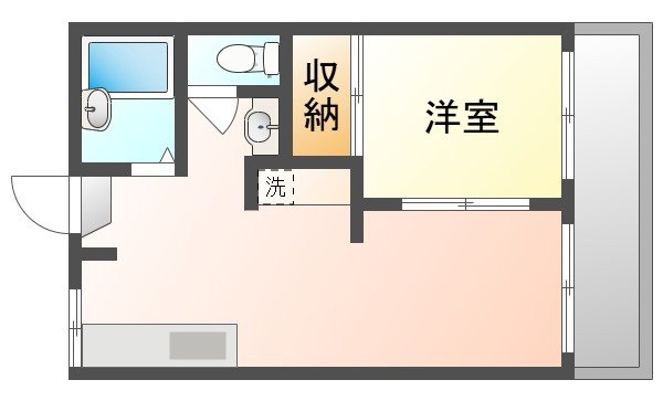 【間取り】 | ハイムデアフロイデⅠ