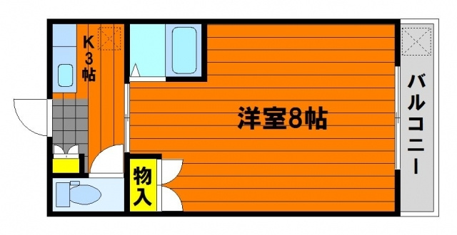 【間取り】 | メゾンフルールⅡ