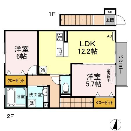 【間取り】 | トゥールモンド　