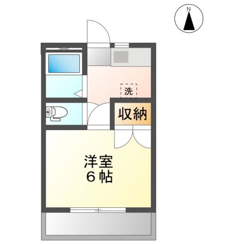 【間取り】 | サニーヒルズ泉田Ⅰ
